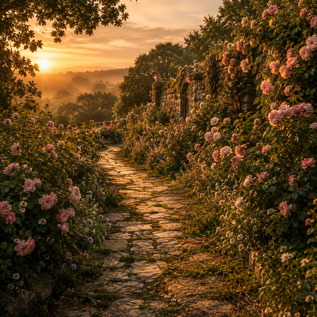 The Old Rose Walk | Botanical Wax Melts